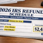 2026 IRS Tax Refund Schedule Explained