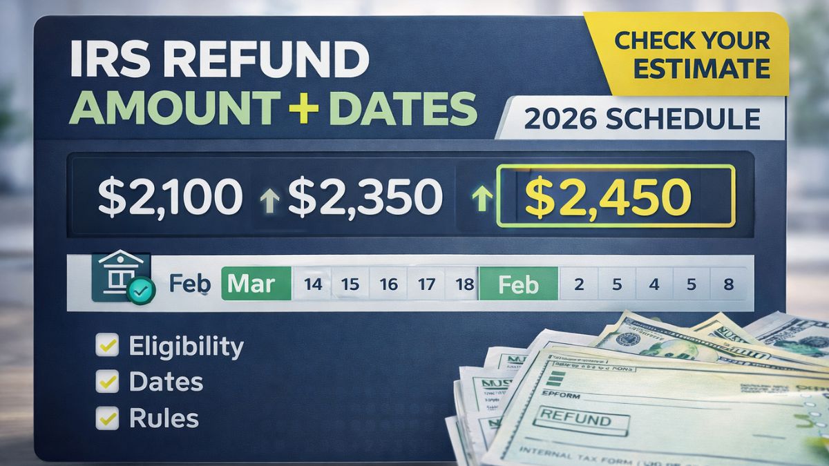 IRS Tax Refund Deposit Schedule 2026