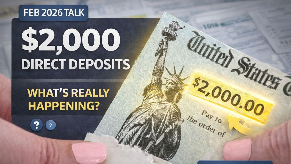 Understanding the Talk Around the $2,000 Direct Deposits in February 2026