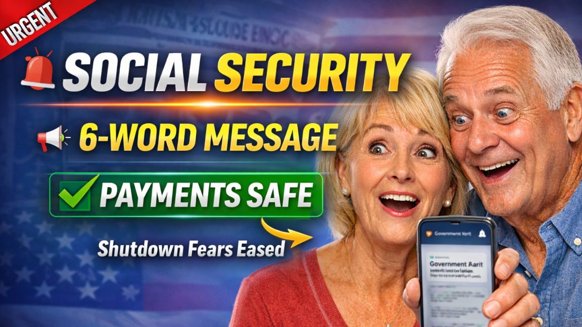 Urgent Six-Word Message From Social Security Sparks Relief Amid Shutdown Concerns